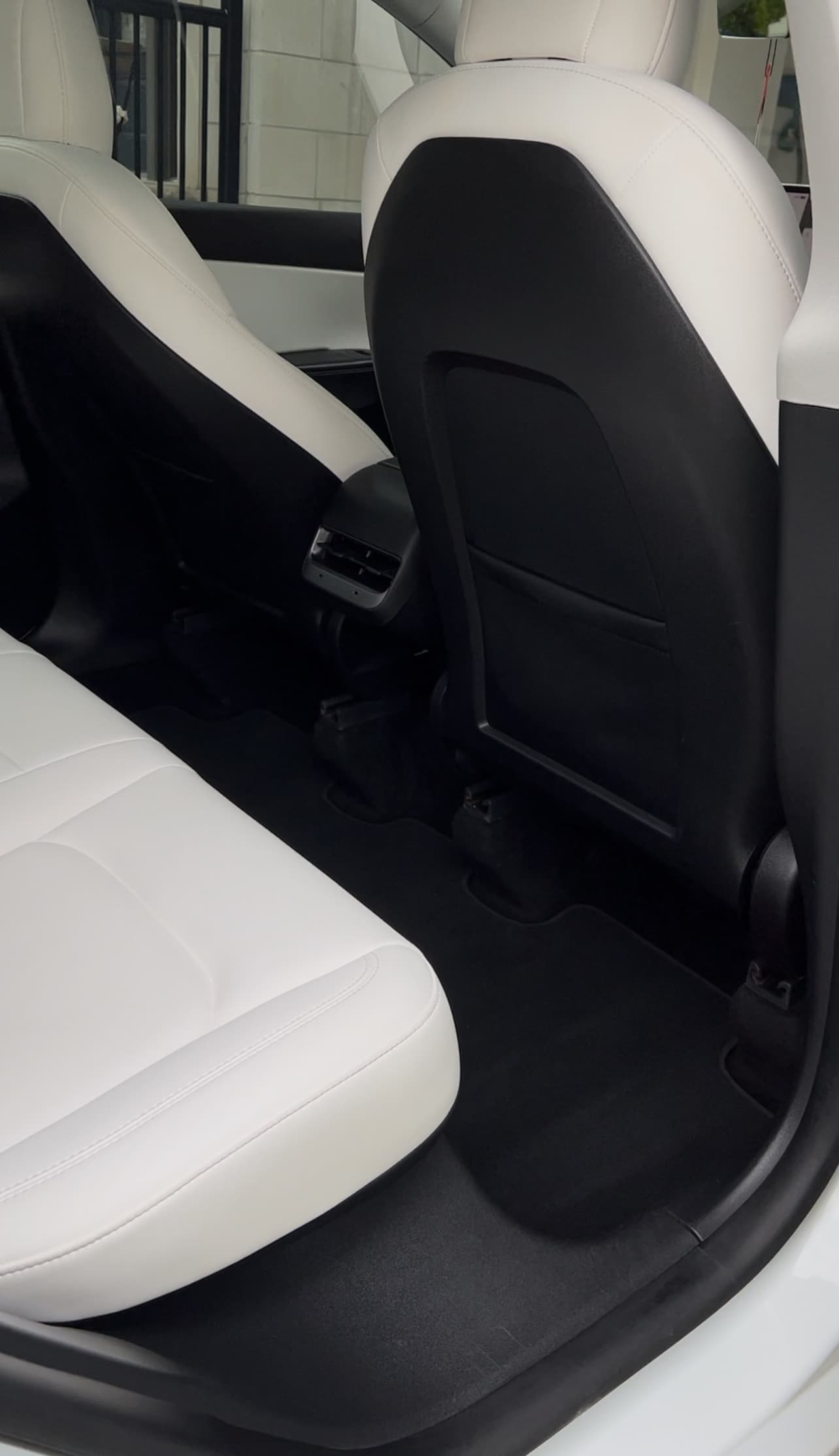 Tesla interior detailing